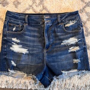 American Eagle curvy hi-rise shortie